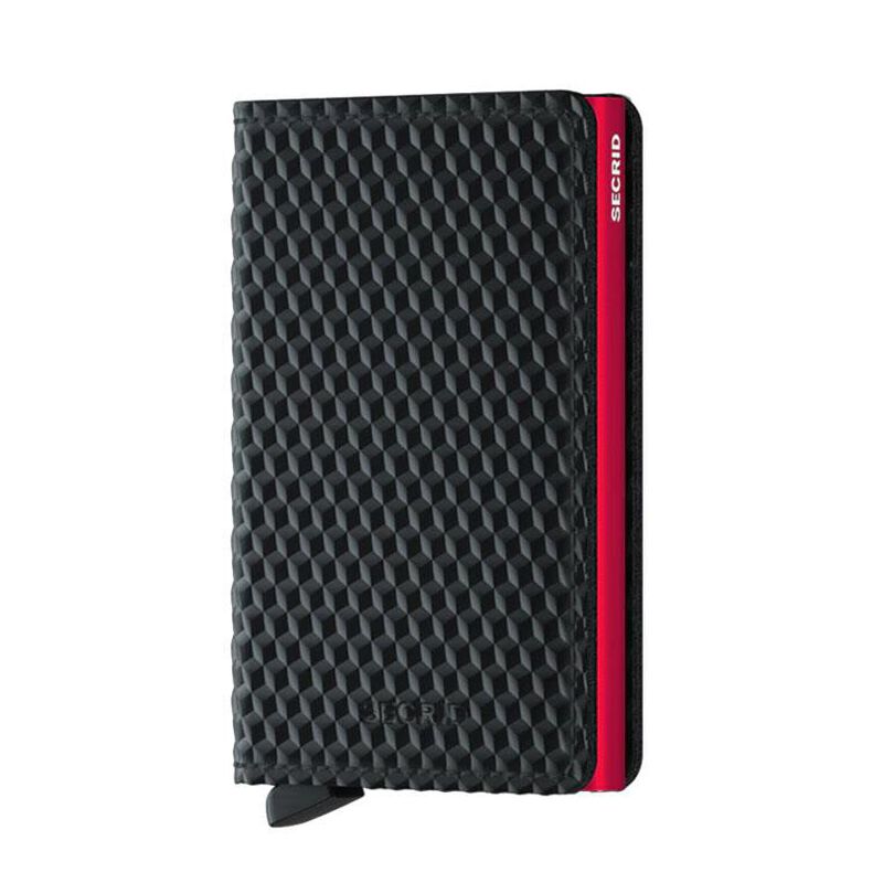 Secrid Slimwallet Cubic Black Red image number 0